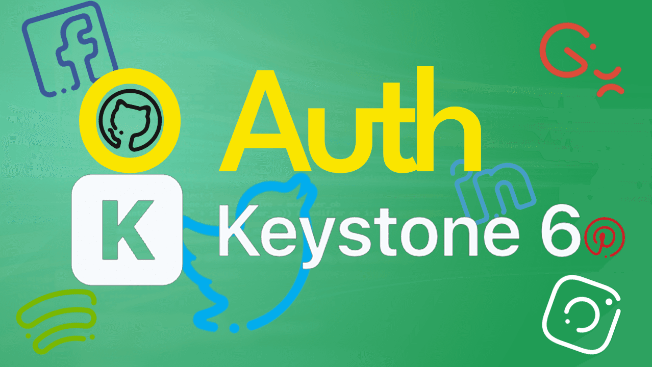 Adding OAuth to Keystone6 app