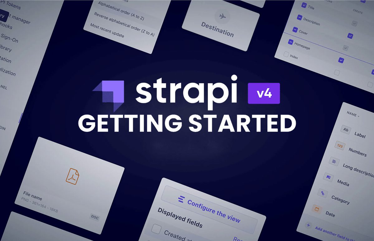 Getting started with Strapi